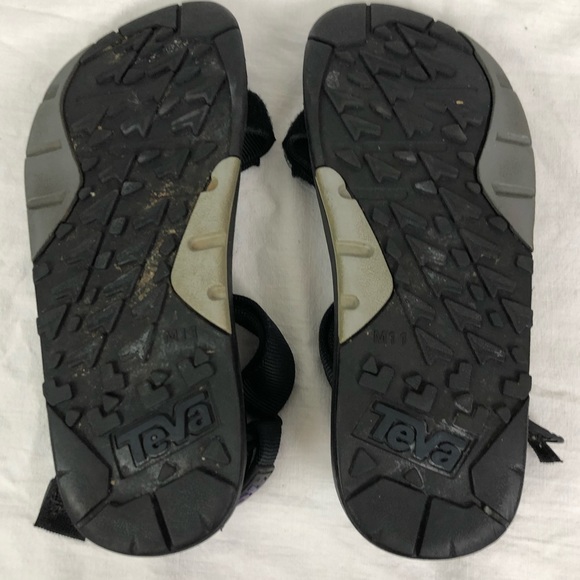 Teva Sport Men’s Sandals shoes flats Black size 11 - Picture 6 of 6